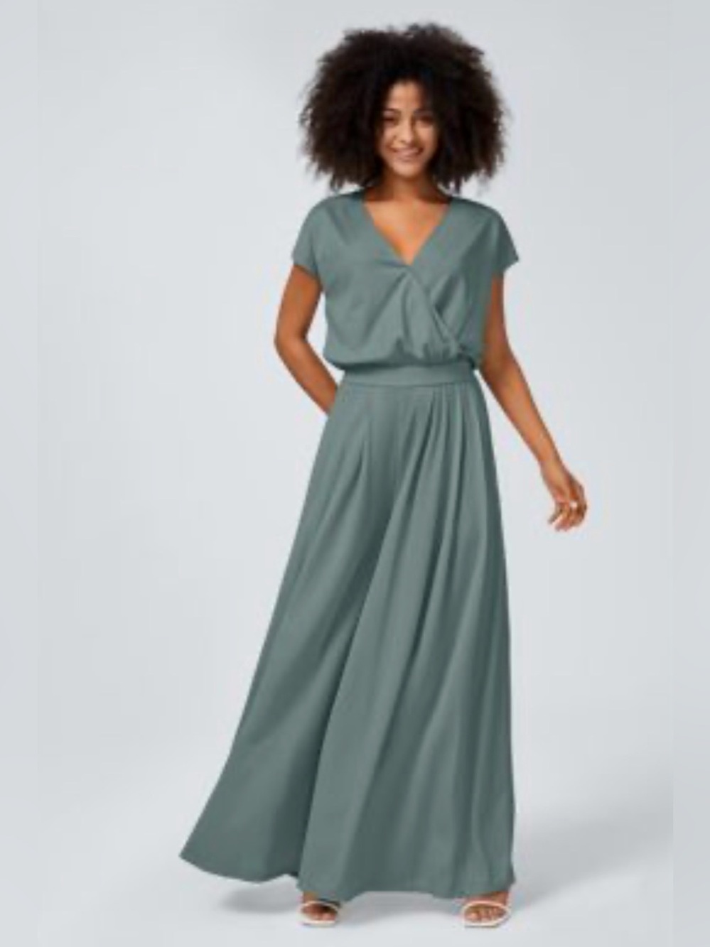 Halara waffle jumpsuit small
